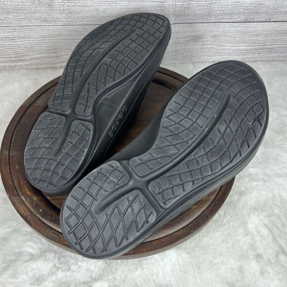 OOFOS OOahh Sport Flex Slide Recovery Sandals Black Mens Sz 11/ Women’s Sz 13 main image 5